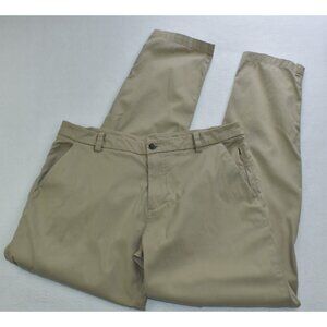 Lululemon Utility Men's Pants Size 34 Tactical Beige Athleisure Hike Outdoor